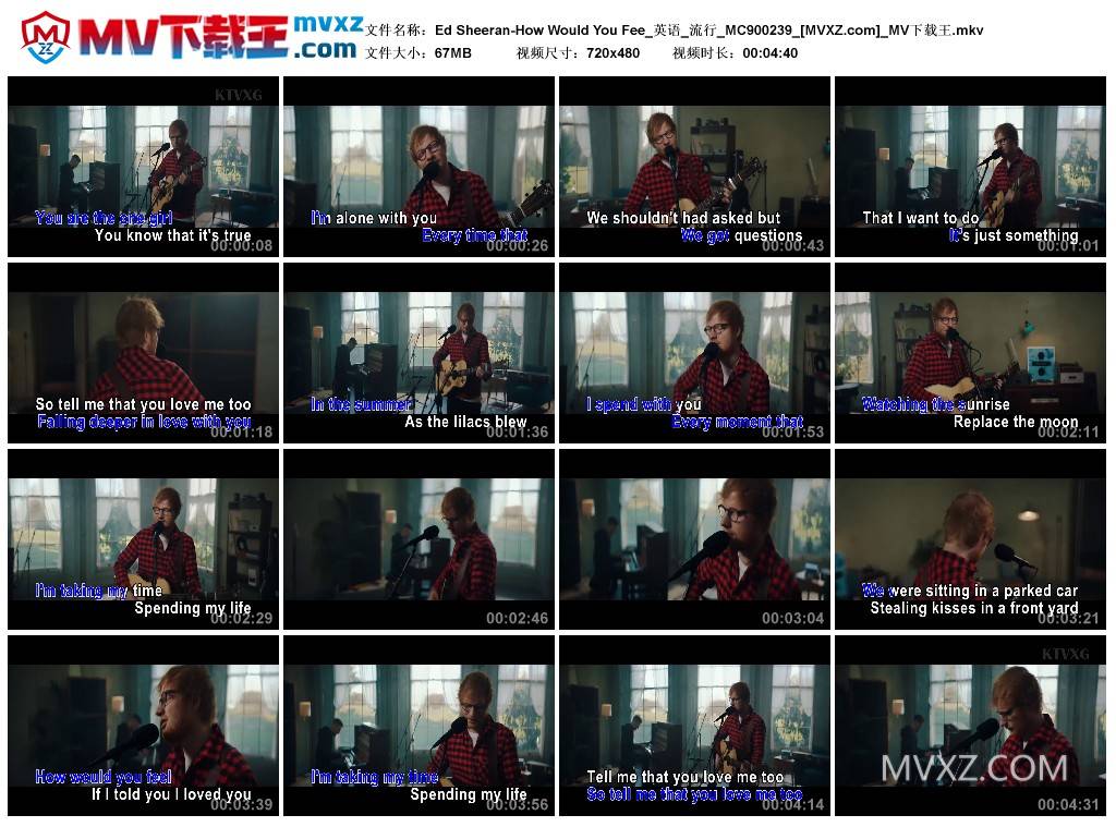 Ed Sheeran-How Would You Fee_英语_流行_MC900239
